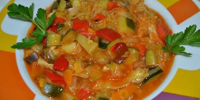stew sayur pikeun asam urat